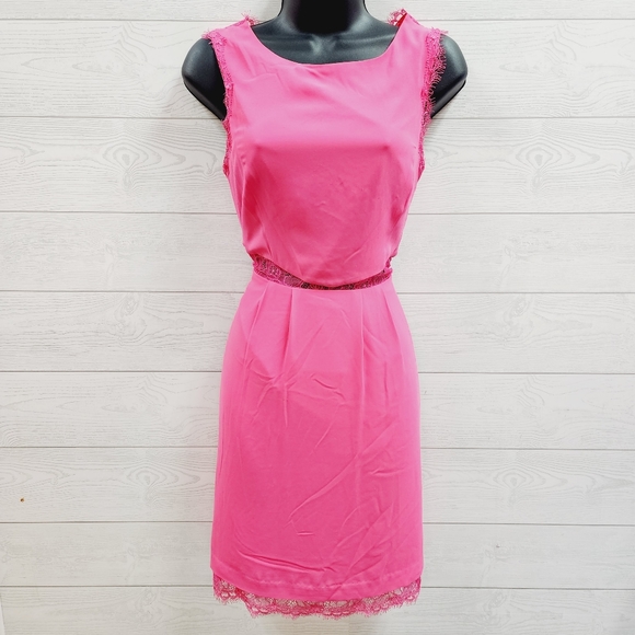 BCBG MaxAzria Maud Lace Cocktail Dress - Picture 3 of 11